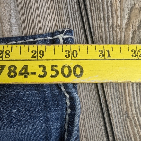 Vigoss The New York Slim Boot Size 7/8 Jeans Bling Pockets - Picture 14 of 15